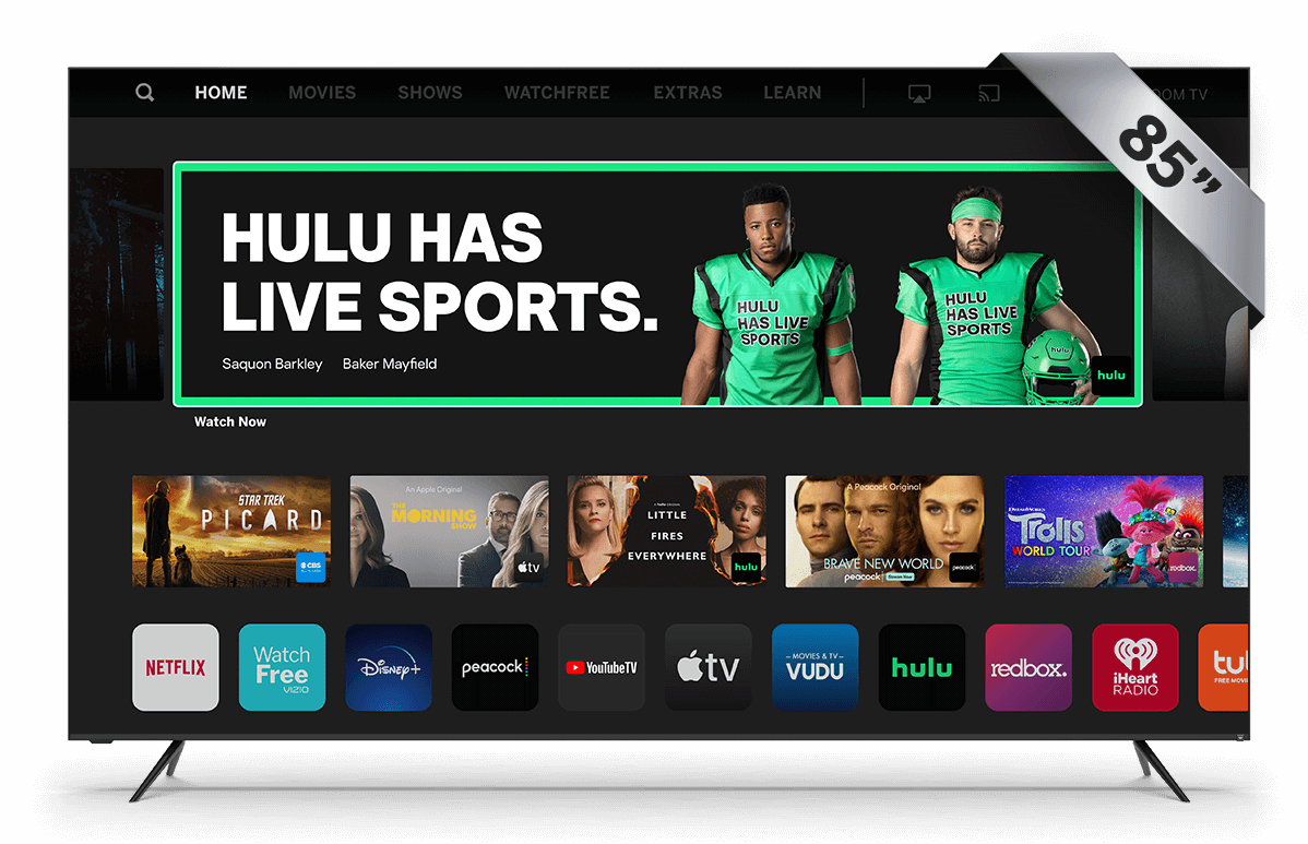 VIZIO TVs and Sound Bars, SmartCast OS