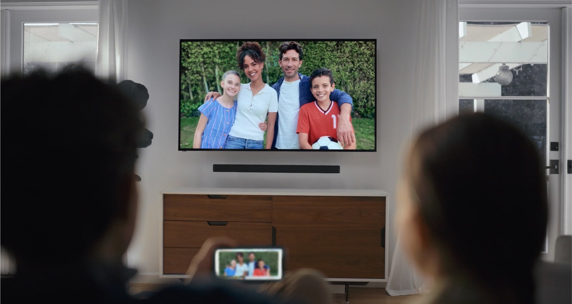 Showcase your favorite family moments, videos, and photo albums on your VIZIO Smart TV.
