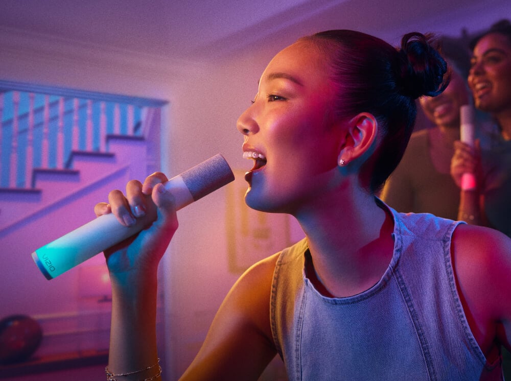 girl singing