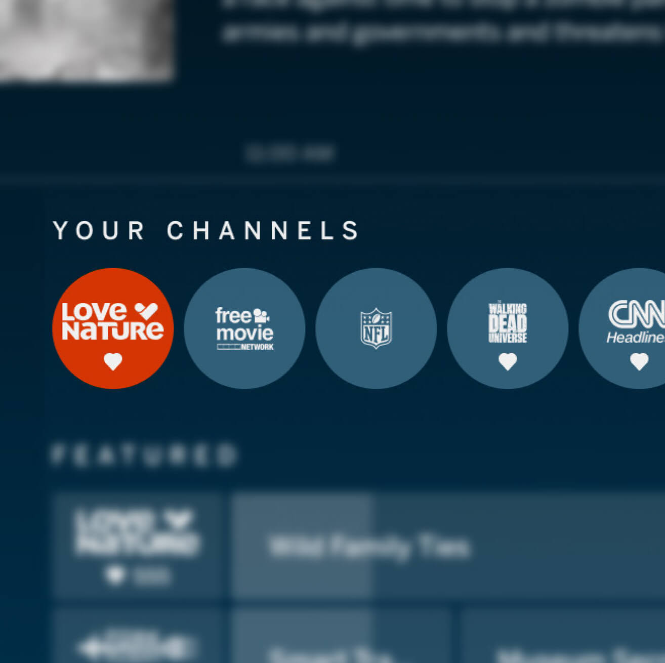 A woman holding a voice remote