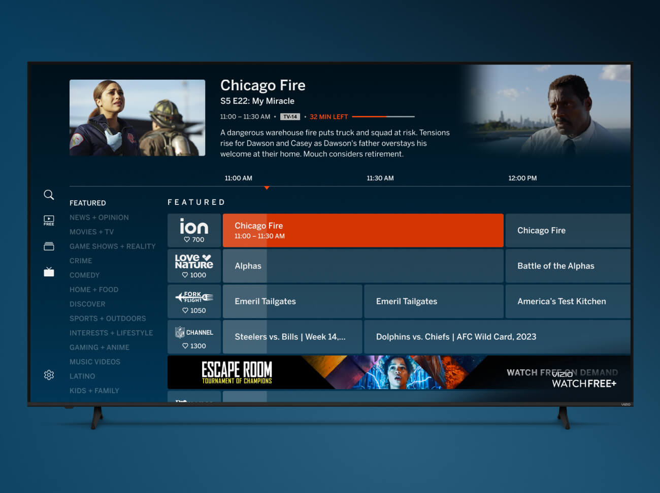 tv featuring watchfree