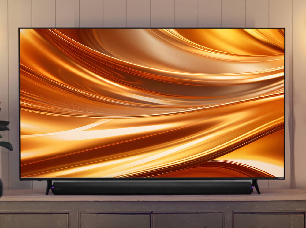 TV and soundbar