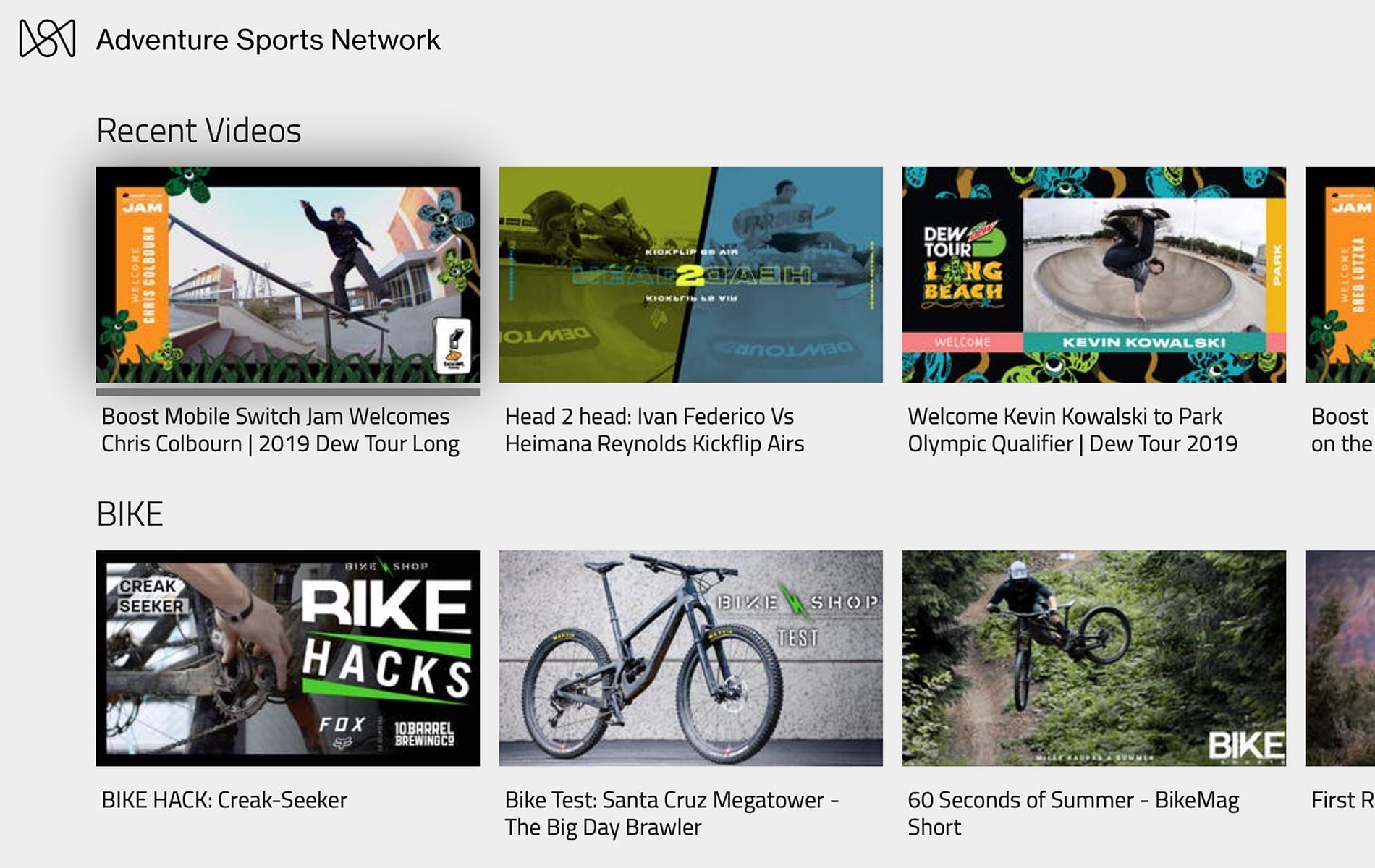 Adventure Sports Network