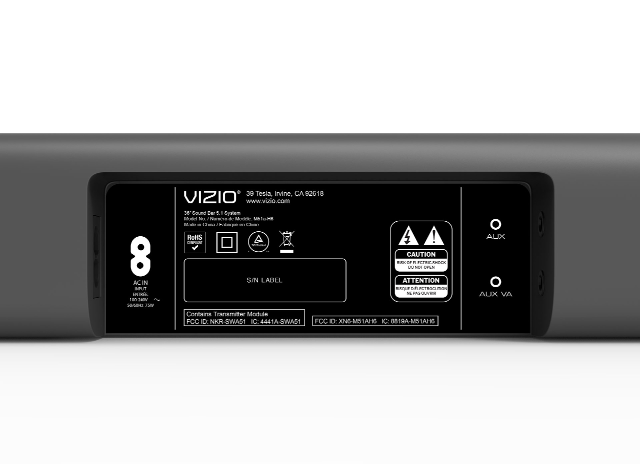 Vizio 5.0 discount soundbar