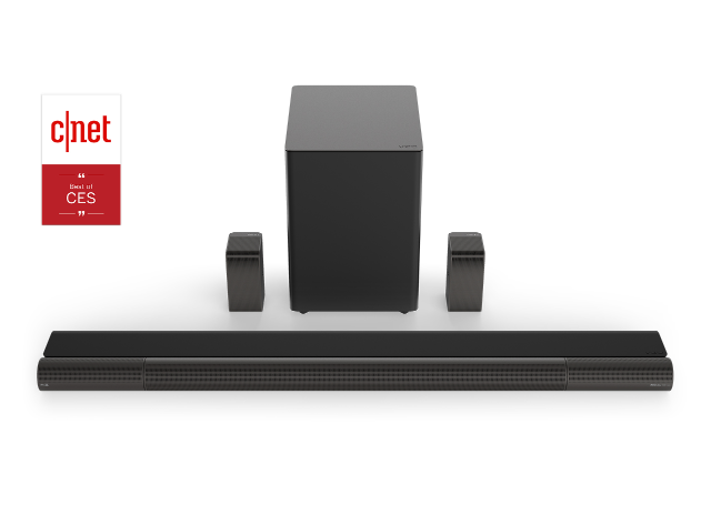 Vizio sb3851 5.1 wireless home theater system top