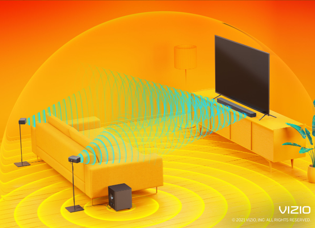 Setting up sale vizio 5.1 soundbar