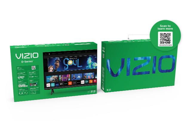 VIZIO D-Series™ 24” Class (23.5 Diag.) Smart TV, D24f-G1