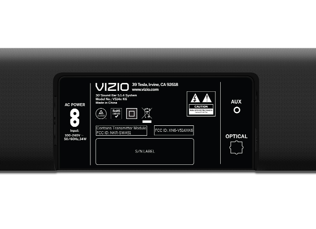 V Series 5.1 Sound Bar