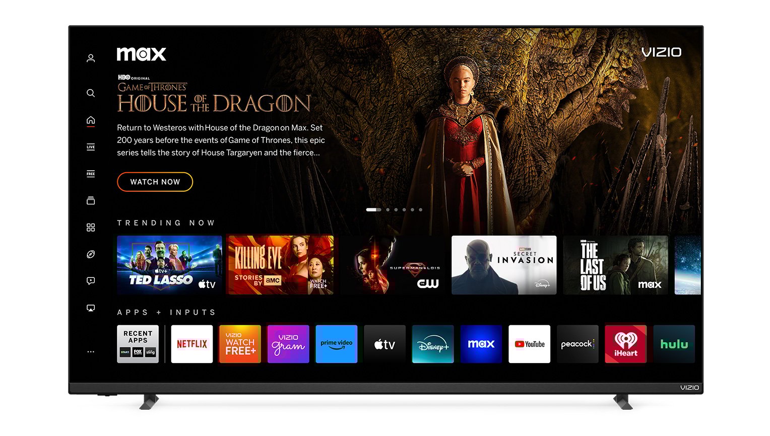 How do i get hbo best sale now on my vizio smart tv