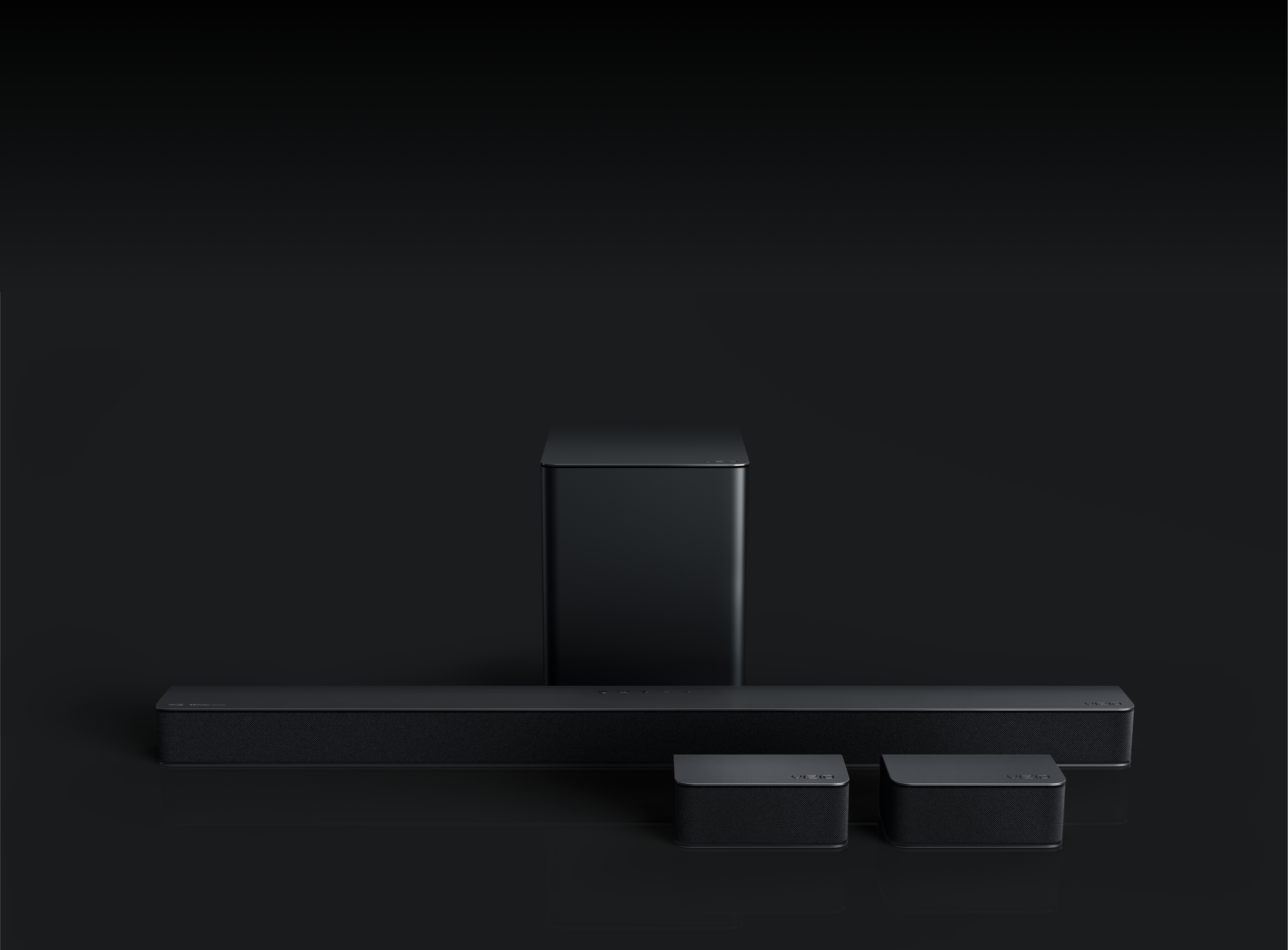 VIZIO 5.1.2-Channel M-Series Premium Sound Bar with Wireless Subwoofer,  Dolby Atmos and DTS:X Dark Charcoal M512a-H6 - Best Buy