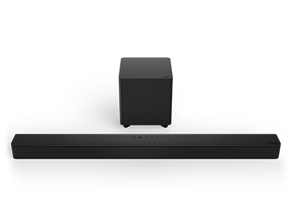 Image of TV with colorful graphic