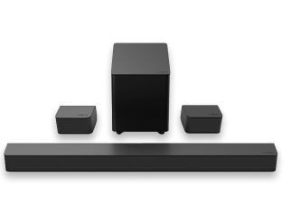 Image of TV with colorful graphic